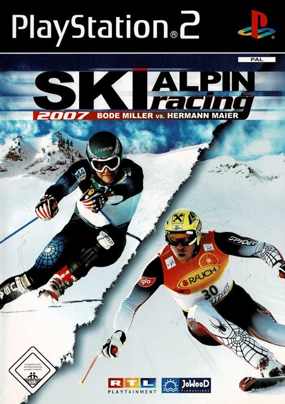Alpine Ski Racing 2007 box art for Playstation 2